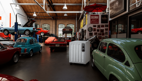 luchtontvochtiger garage